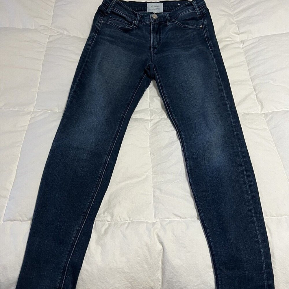 McGuire Women's Size 27 Skinny Jeans Medium Wash Womens Denim Jeans.